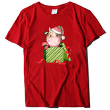 Christmas Gift Cow print T-shirt