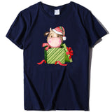 Christmas Gift Cow print T-shirt