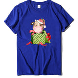 Christmas Gift Cow print T-shirt