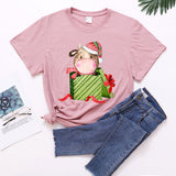Christmas Gift Cow print T-shirt