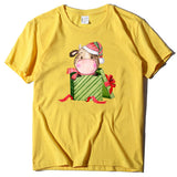 Christmas Gift Cow print T-shirt